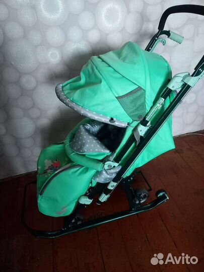 Коляска санки