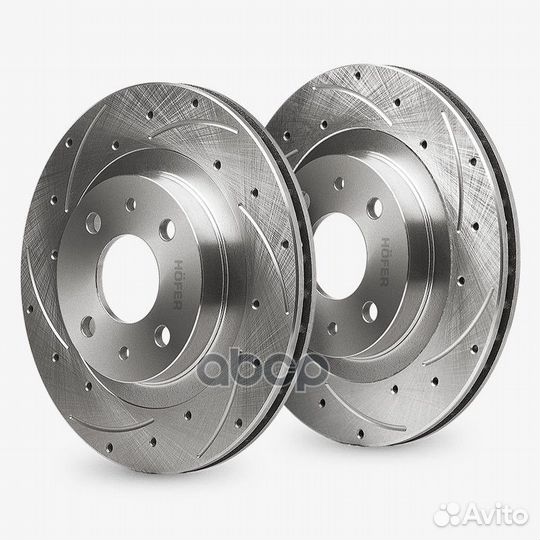 Диск тормозной hofer ваз 2112 14