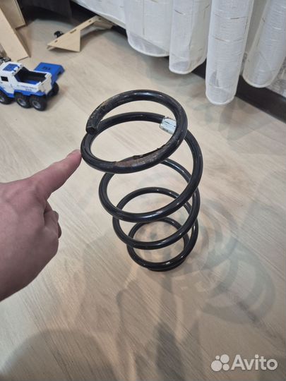 Передняя пружина Skoda Octavia A7 1.8