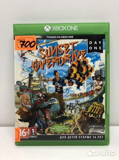 Диск Sunset overdrive для Xbox One