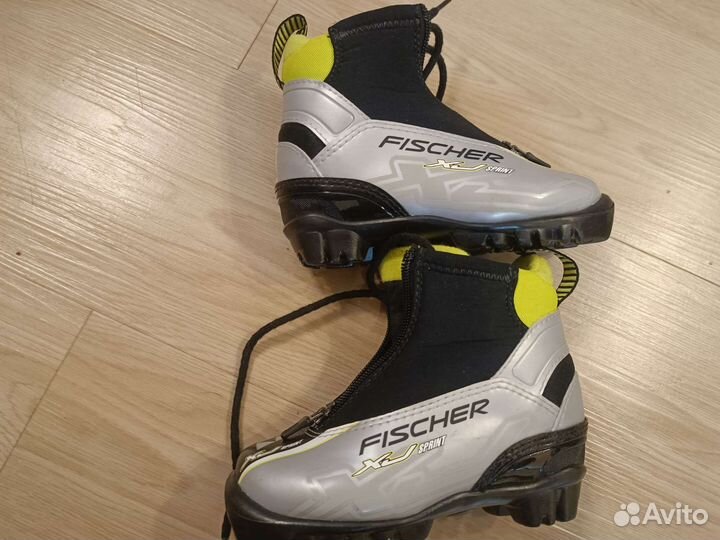 Лыжные ботинки fisher 28р