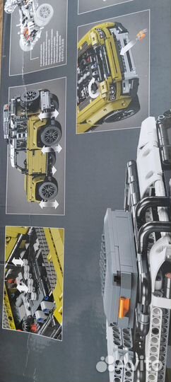 Конструктор Внедорожник Land Rover Defender, 62666