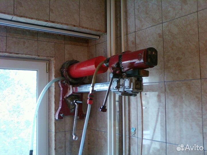 Алмазное бурение отверстий