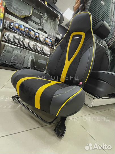 Накидки на сиденья алькантара