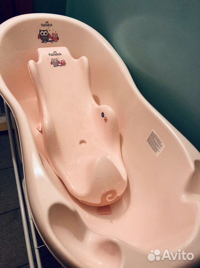 Детская ванночка с горкой