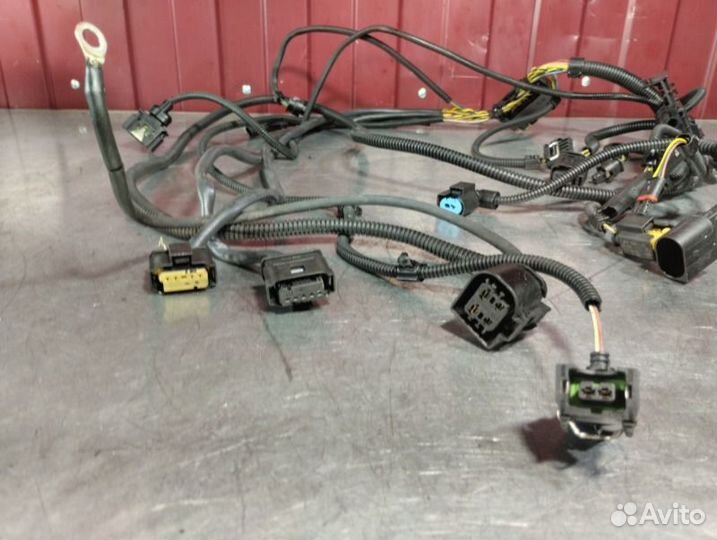 Проводка двигателя Bmw 7 Series F01 N55B30A 2012