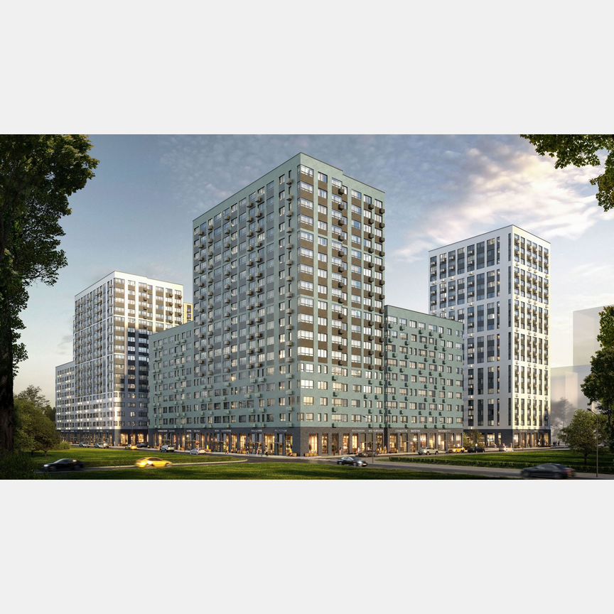 Квартира-студия, 26,3 м², 6/9 эт.