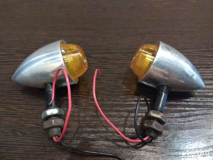 Кастомные поворотники на мотоцикл