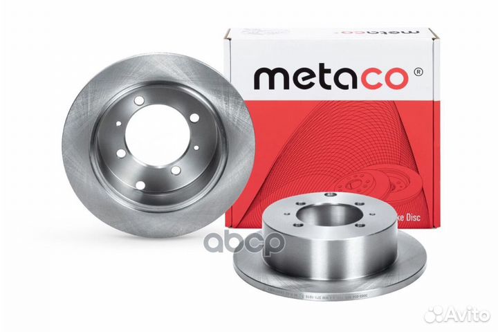 Диск тормозной задний 3060004 metaco