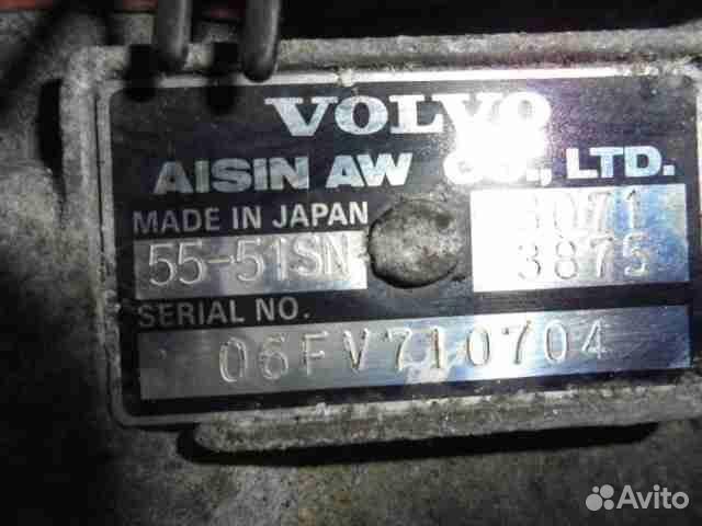 Акпп/вариатор/робот Volvo S40