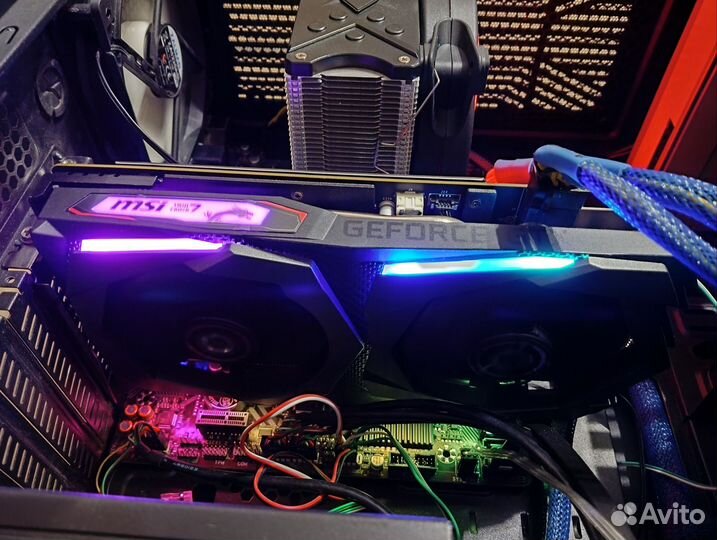 Видеокарта gtx 1660 super 6gb MSI