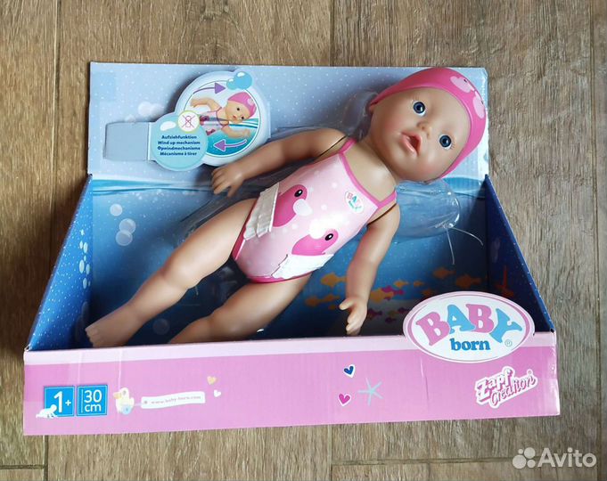 Пупс Zapf Creation Baby born Моя первая пловчиха