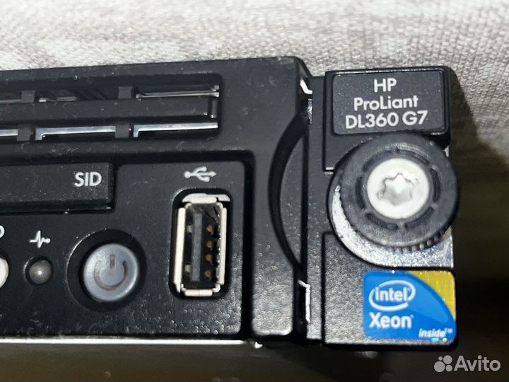 Сервер HP ProLiant DL360 G7