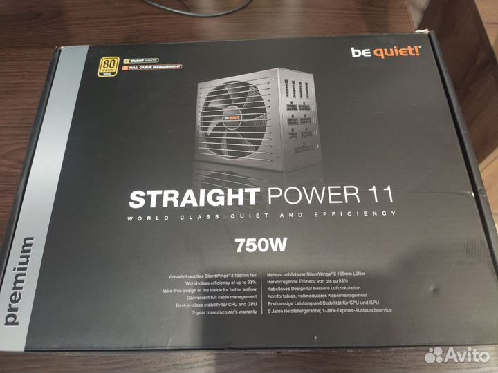 Блок питания be quiet Straight Power 11 750W