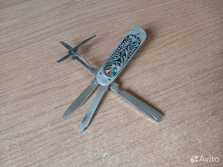 Нож складной маникюрный эмаль Павлово СССР