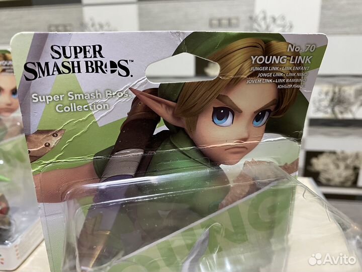 Amiibo Young Link No.70 (Европа, дефект блистера)