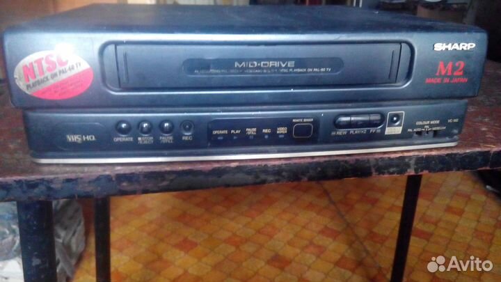 Видеомагнитофон sharp VC-M2E