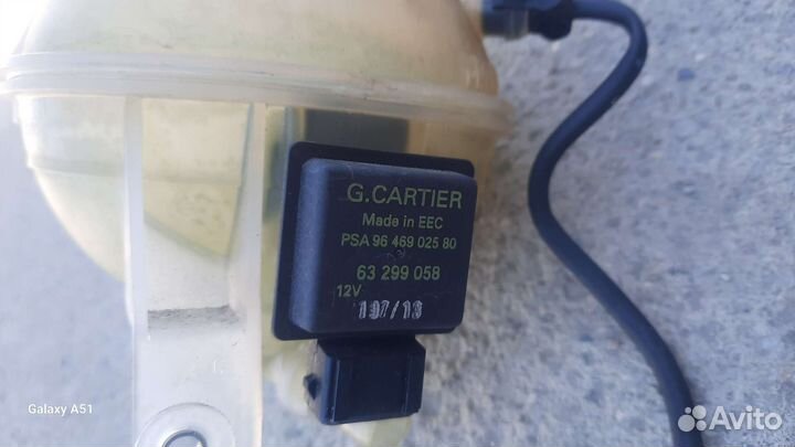 Расширительный бачок citroen c4 b7