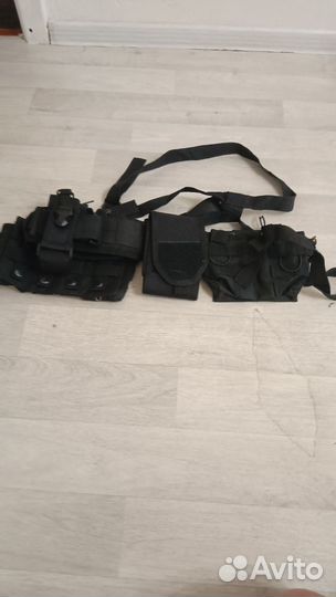 Пояс разгрузочный тактический с подсумками