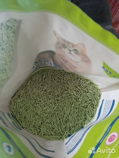 Наполнитель для кошачьего туалета тофу