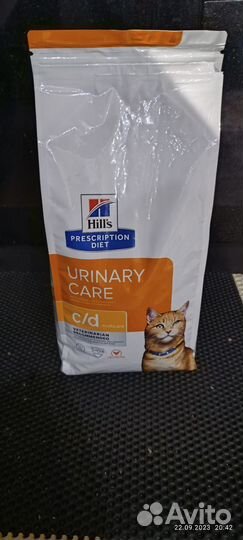 Сухой корм для кошек hills urinary C/D проф