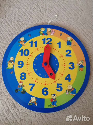Часы детские настенные