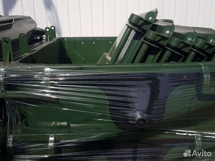 Мусорные баки 1100л Еврокуб