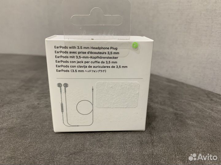 Наушники Apple EarPods 3.5mm оригинал