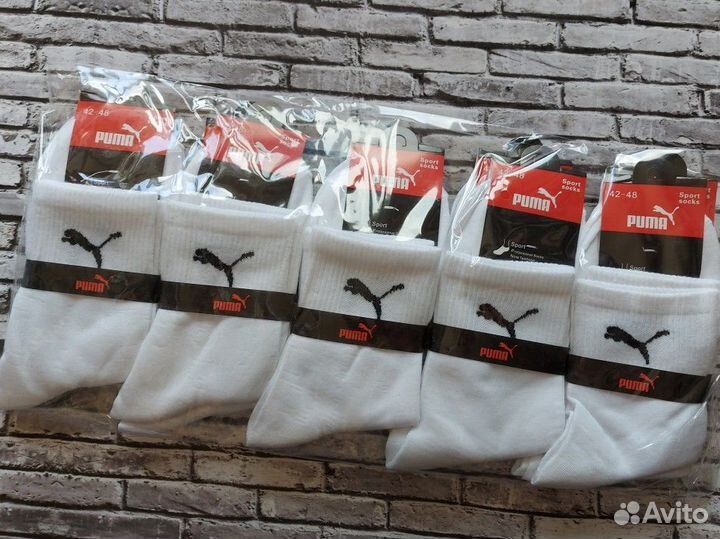 Носки Nike Fila Adidas Reebok