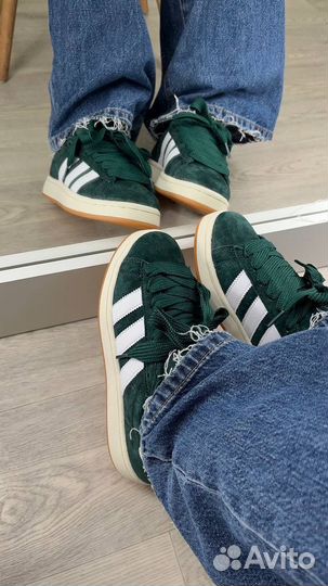 Adidas Campus 00s зеленые