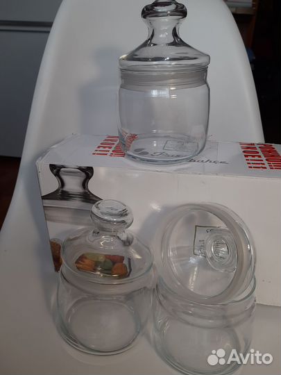 Баночки для хранения новые