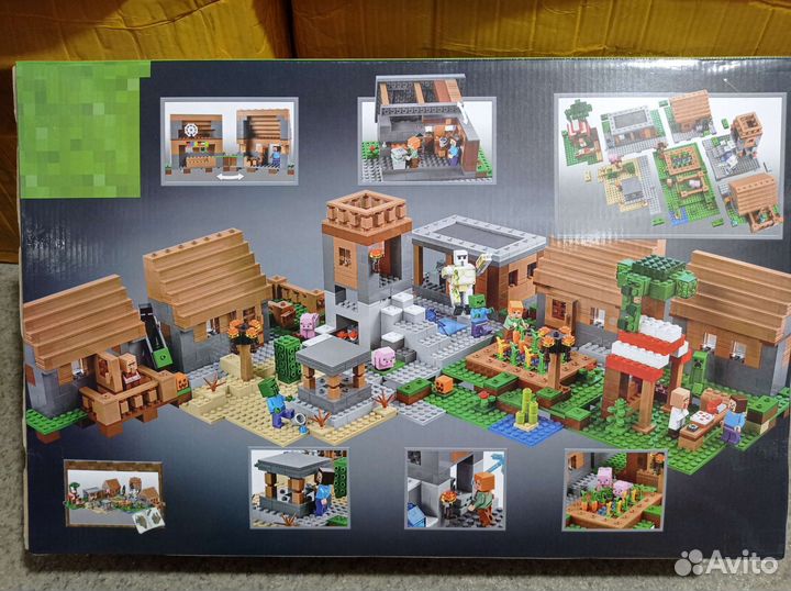 Конструктор Майнкрафт Большая Деревня