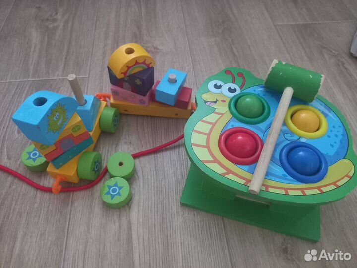 Развивающие игры для малышей от 1 года пакетом