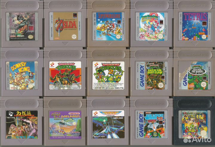 Картриджи Gameboy