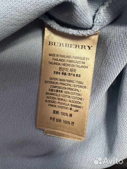 Burberry поло оригинал