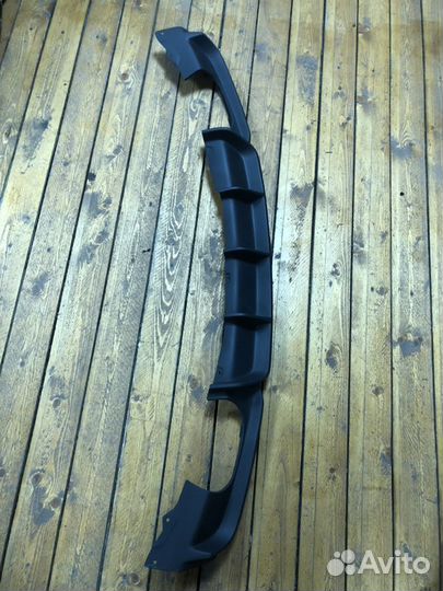 Диффузор m-performance черный 2x2 Bmw 3 Series F30