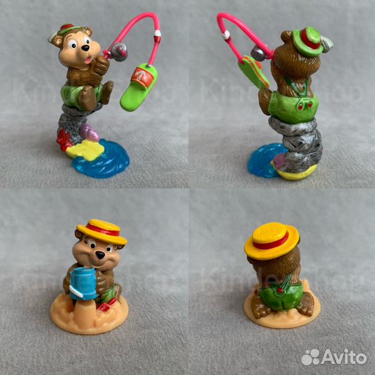 Киндер серия Медведи на рыбалке