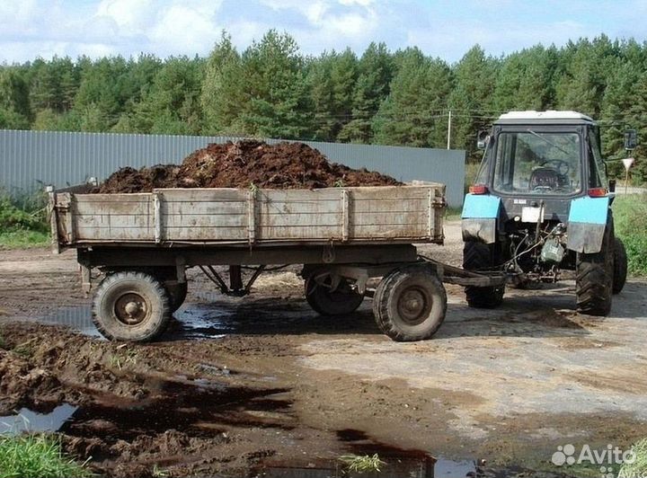 Торф, навоз, чернозем, щебень, песок