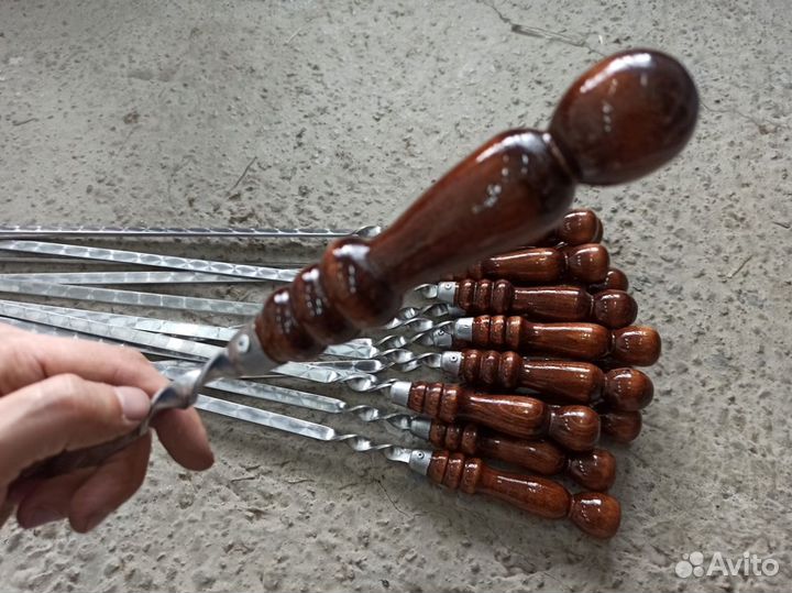 Шампура из нержавейки 6 шт