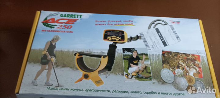 Металлоискатель garrett ace 250