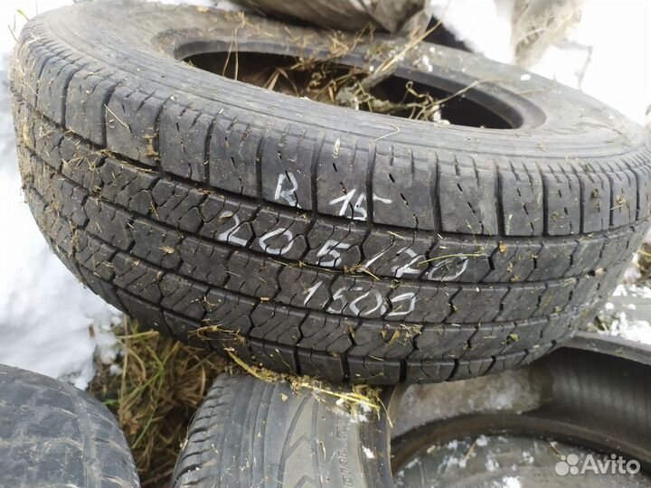 Шины r 15 зимние 205 70