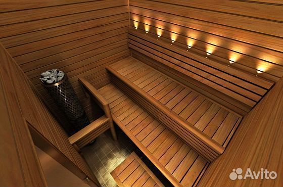 Полок термоосина для бани