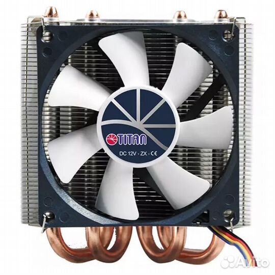 Кулер Titan 4 трубки htcp
