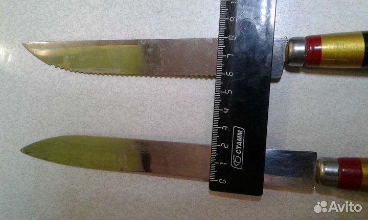 Кмплект ножей СССР хохлома