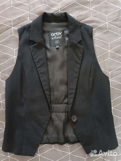 Костюм школьный для девочки 128