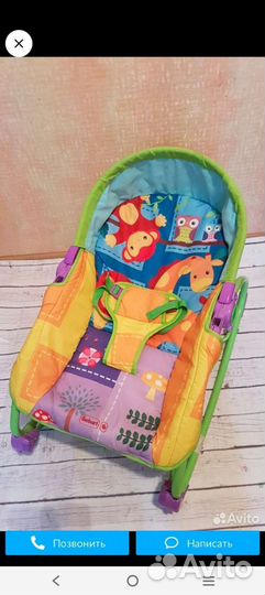 Шезлонг детский