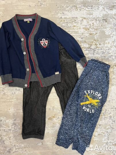 Пакетом вещи детские на 1-2 года примерно