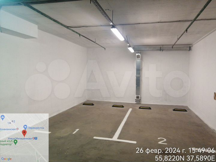 Машиноместо, 13 м²