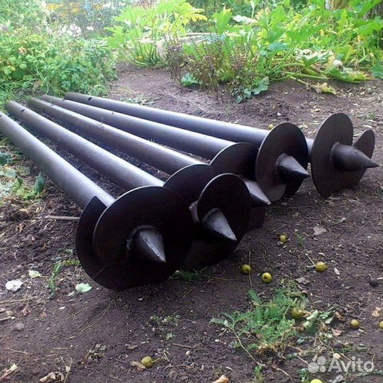 Винтовые сваи установка под ключ a-3157