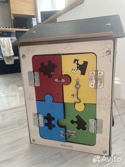 Бизиборд домик большой